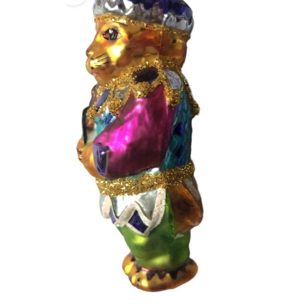 Christopher Radko Romeow Cat Ornament Retired Excellent 4.5